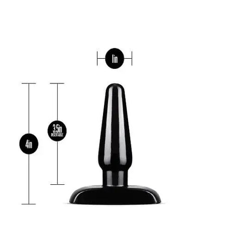 Anal Adventures Basic Plug Kit Black - Butt Plugs - Save 15% - Fast Shipping - Dildos United Kingdom Stoke-on-trent