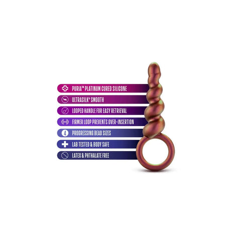 Anal Adventures Matrix Duo Loop Butt Plug - Save 25% - Fast Shipping - Sale United Kingdom Stoke-on-trent
