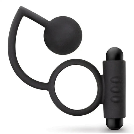 Anal Adventures Platinum Ball with Vibrating Cock Ring - Save 25% - with - Fast Shipping - Sale United Kingdom Stoke-on-trent