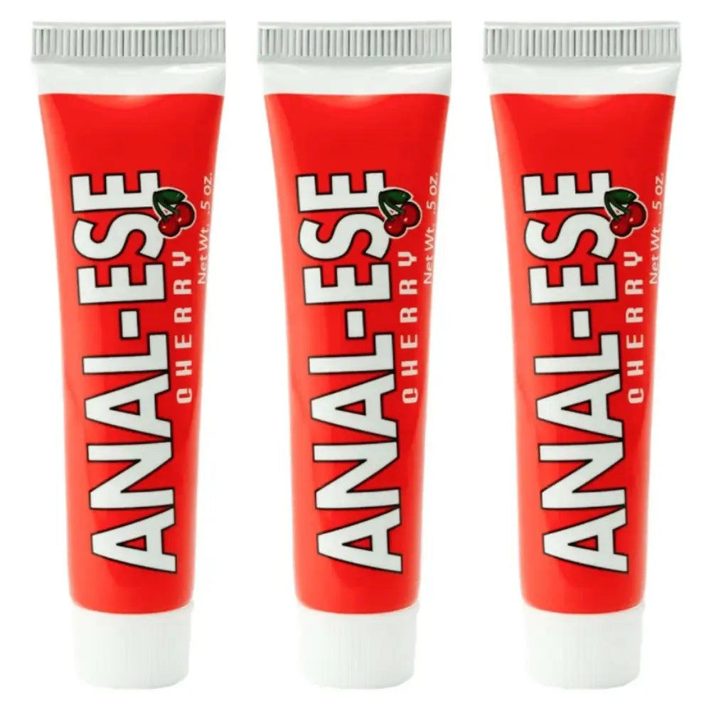 Anal-ese Desensitising Cream 1.5oz – Cherry Lubricant - Sexual Enhancers - Anal-ese | Anal Comfort - Sex Essentials United Kingdom