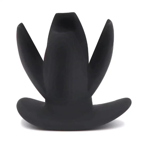 Anal Gaping Spreader Butt Plug Black Silicone V2 - Dildos - Save 65% - Fast Shipping - Dildo United Kingdom Stoke-on-trent
