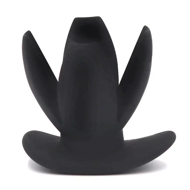 Anal Gaping Spreader Butt Plug Black Silicone V2 - Dildos - Save 65% - Fast Shipping - Dildo United Kingdom Stoke-on-trent