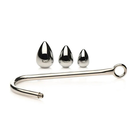 Anal Hook Trainer with 3 Plugs - Save 30% - Fast Shipping - Sale United Kingdom Stoke-on-trent