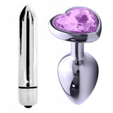 Anal Plug Unisex Sex Toy Dilator Massager Female G-spot Stimulator Suitable for Male and Couples Smooth Surface Design Stimulating Pleasant