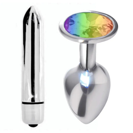 Anal Plug Unisex Sex Toy Dilator Massager Female G-spot Stimulator Suitable for Male and Couples Smooth Surface Design Stimulating Pleasant
