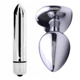 Anal Plug Unisex Sex Toy Dilator Massager Female G-spot Stimulator Suitable for Male and Couples Smooth Surface Design Stimulating Pleasant