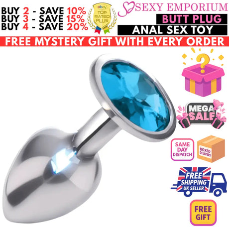 Anal Sex Toys for Women/men Ass Plug Beginner Butt Plugs Beads Dildo Vibrating - for Women/men - Original Sexy Emporium United Kingdom