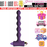 Anal Sex Toys for Women/men Ass Plug Beginner Butt Plugs Beads Dildo Vibrating - for Women/men - Original Sexy Emporium United Kingdom