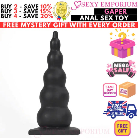 Anal Sex Toys for Women/men Ass Plug Beginner Butt Plugs Beads Dildo Vibrating - for Women/men - Original Sexy Emporium United Kingdom