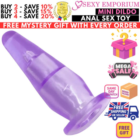 Anal Sex Toys for Women/men Ass Plug Beginner Butt Plugs Beads Dildo Vibrating - for Women/men - Original Sexy Emporium United Kingdom