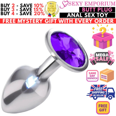 Anal Sex Toys for Women/men Ass Plug Beginner Butt Plugs Beads Dildo Vibrating - for Women/men - Original Sexy Emporium United Kingdom