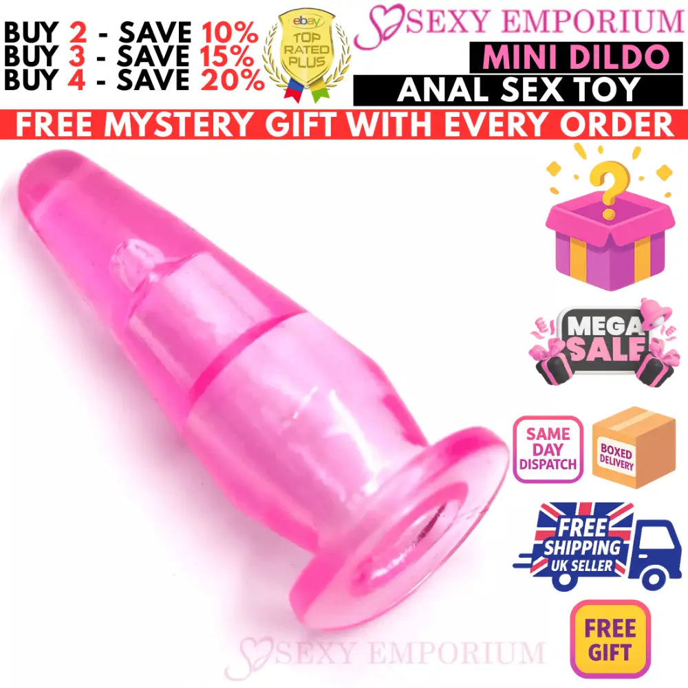 Anal Sex Toys for Women/men Ass Plug Beginner Butt Plugs Beads Dildo Vibrating - for Women/men - Original Sexy Emporium United Kingdom