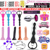 Anal Sex Toys for Women Men Couples Butt Plug Dildo Beads Vibrators Adult - Original Sexy Emporium – our Exclusive Toy Collection United