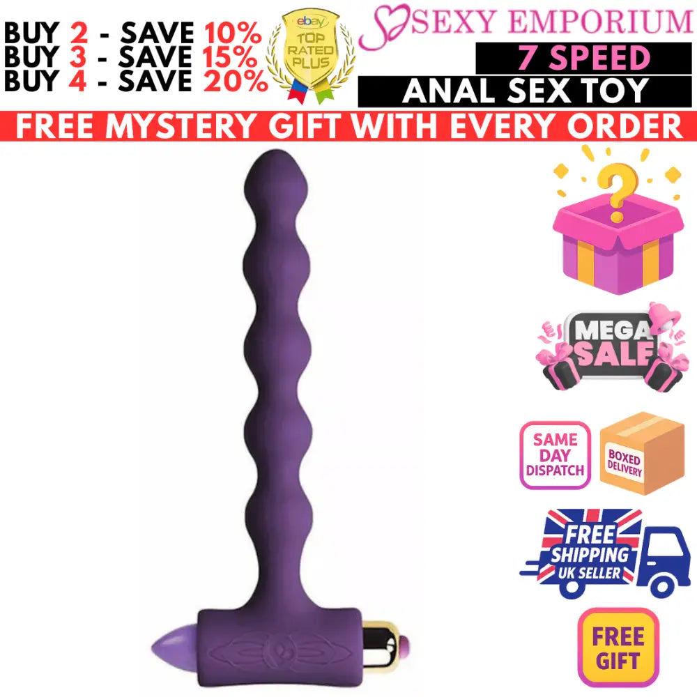 Anal Sex Toys for Women/men/couples Small/large Butt Plugs Beads Dildo Vibrating - for Women/men/couples Small/large - Original Sexy