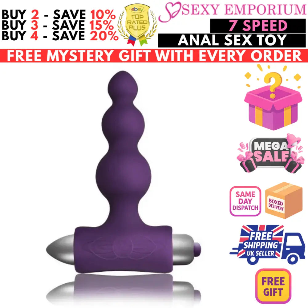 Anal Sex Toys for Women/men/couples Small/large Butt Plugs Beads Dildo Vibrating - for Women/men/couples Small/large - Original Sexy