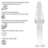 Anal Starter Xs Glass Butt Plug - Sex Toy - Save 25% - Xs - Fast Shipping - Dildos United Kingdom Stoke-on-trent