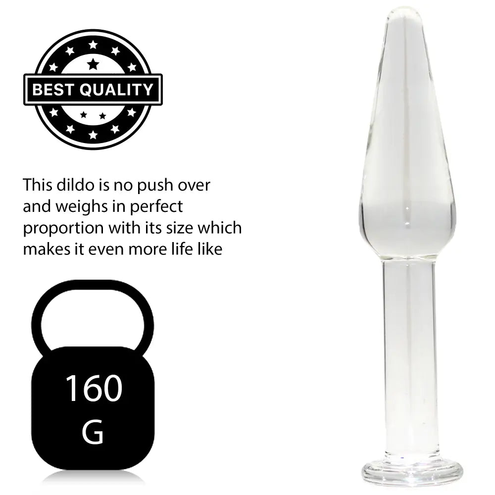 Anal Starter Xs Glass Butt Plug - Sex Toy - Save 25% - Xs - Fast Shipping - Dildos United Kingdom Stoke-on-trent