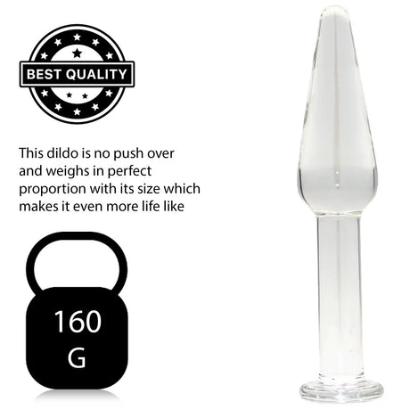 Anal Starter Xs Glass Butt Plug - Sex Toy - Save 25% - Xs - Fast Shipping - Dildos United Kingdom Stoke-on-trent