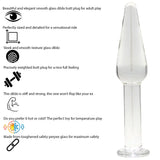 Anal Starter Xs Glass Butt Plug - Sex Toy - Save 25% - Xs - Fast Shipping - Dildos United Kingdom Stoke-on-trent