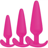 Anal Training Butt Plug Kit S/m/l Silicone Set Waterproof Men Couples Women - Save 10% - S/m/l - Sale United Kingdom Stoke-on-trent