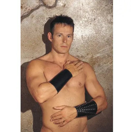 Arm Gauntlet Decorated with Rivets - Save 25% - with - Fast Shipping - Sale United Kingdom Stoke-on-trent