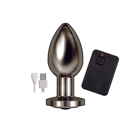 Ass Sation Remote Vibrating Butt Plug Black - Save 30% - Fast Shipping - Anal Dildos United Kingdom Stoke-on-trent