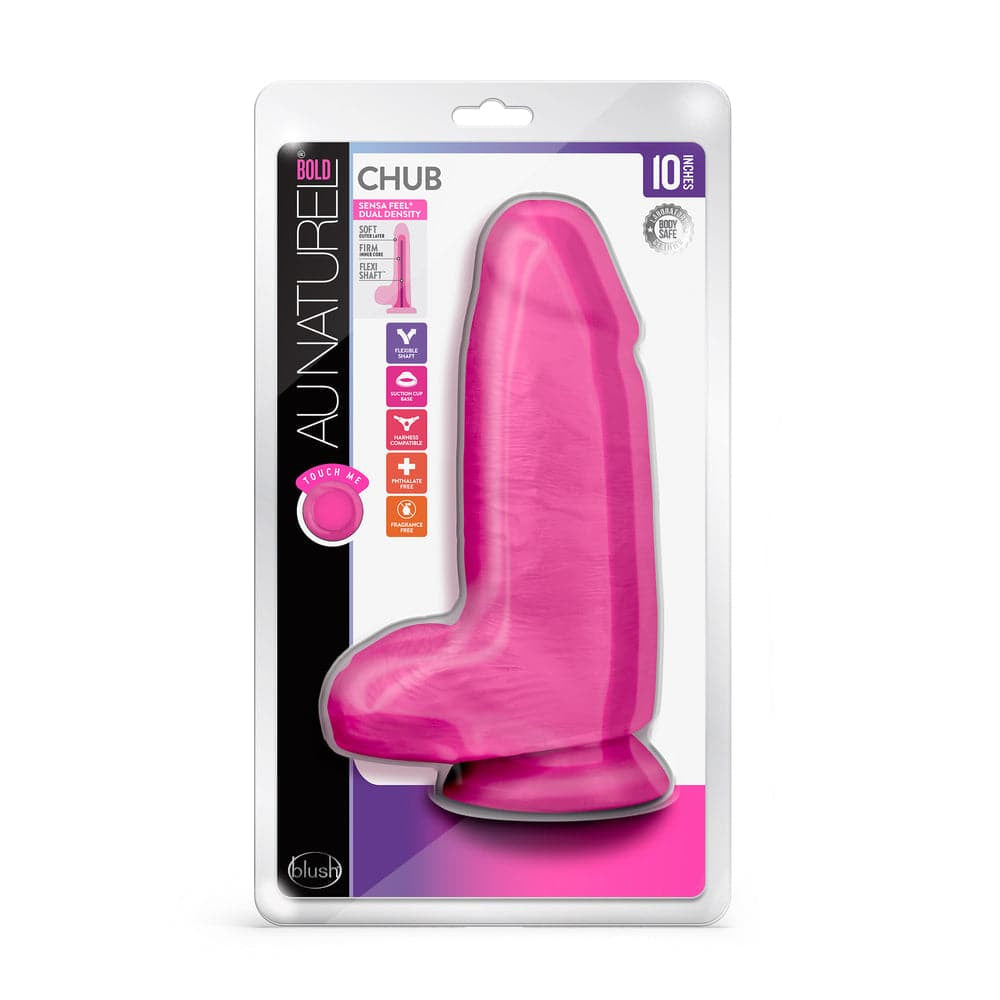 Au naturel fet chub 10 tommers dildo