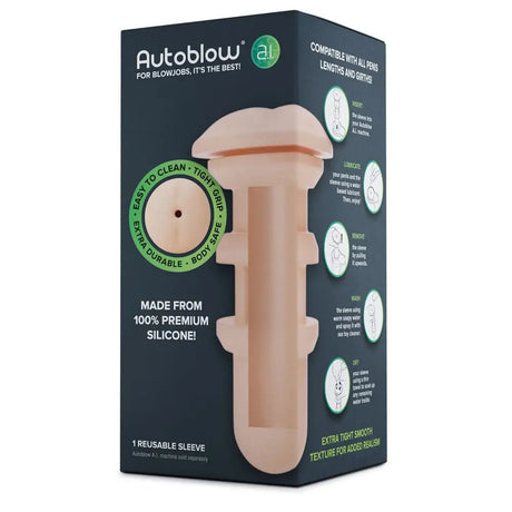 Autoblow A.i Reusable Anus Sleeve - Save 20% - A.i - Fast Shipping - Sale United Kingdom Stoke-on-trent