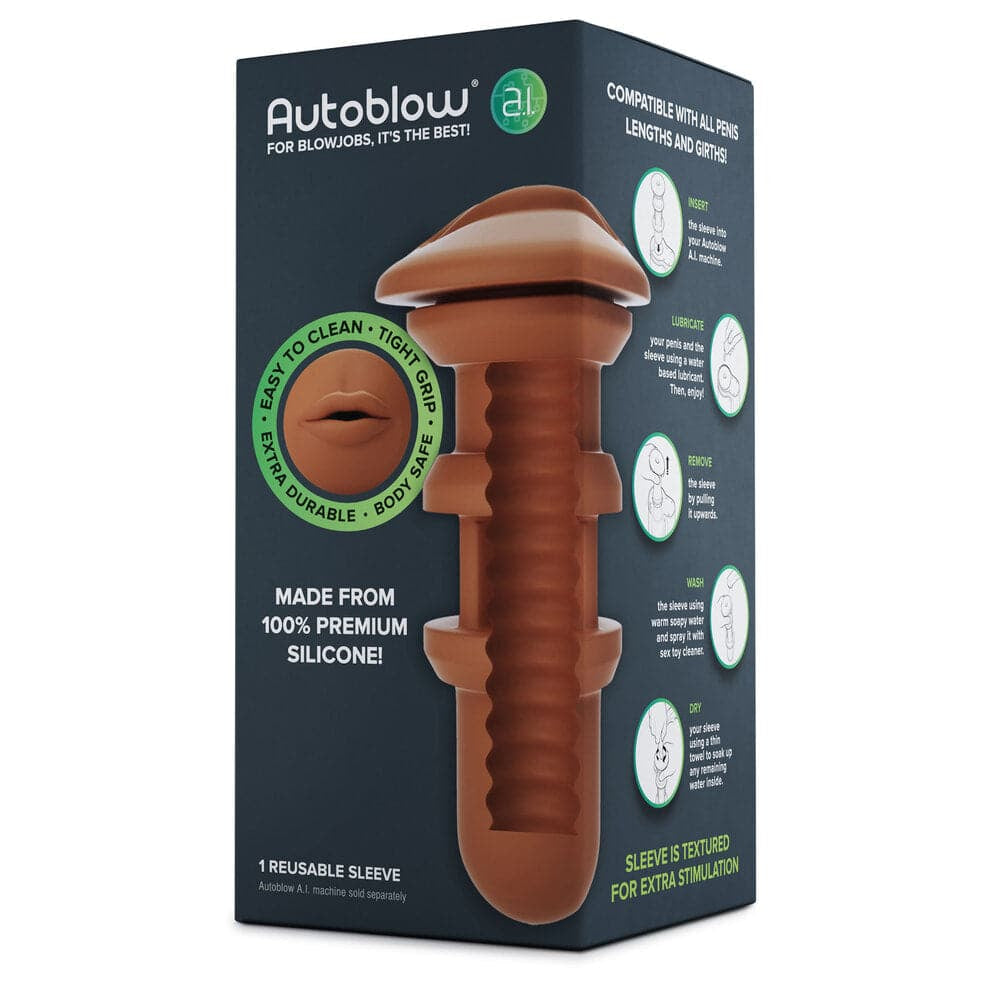 Autoblow A.i Reusable Mouth Sleeve - Save 30% - Sale