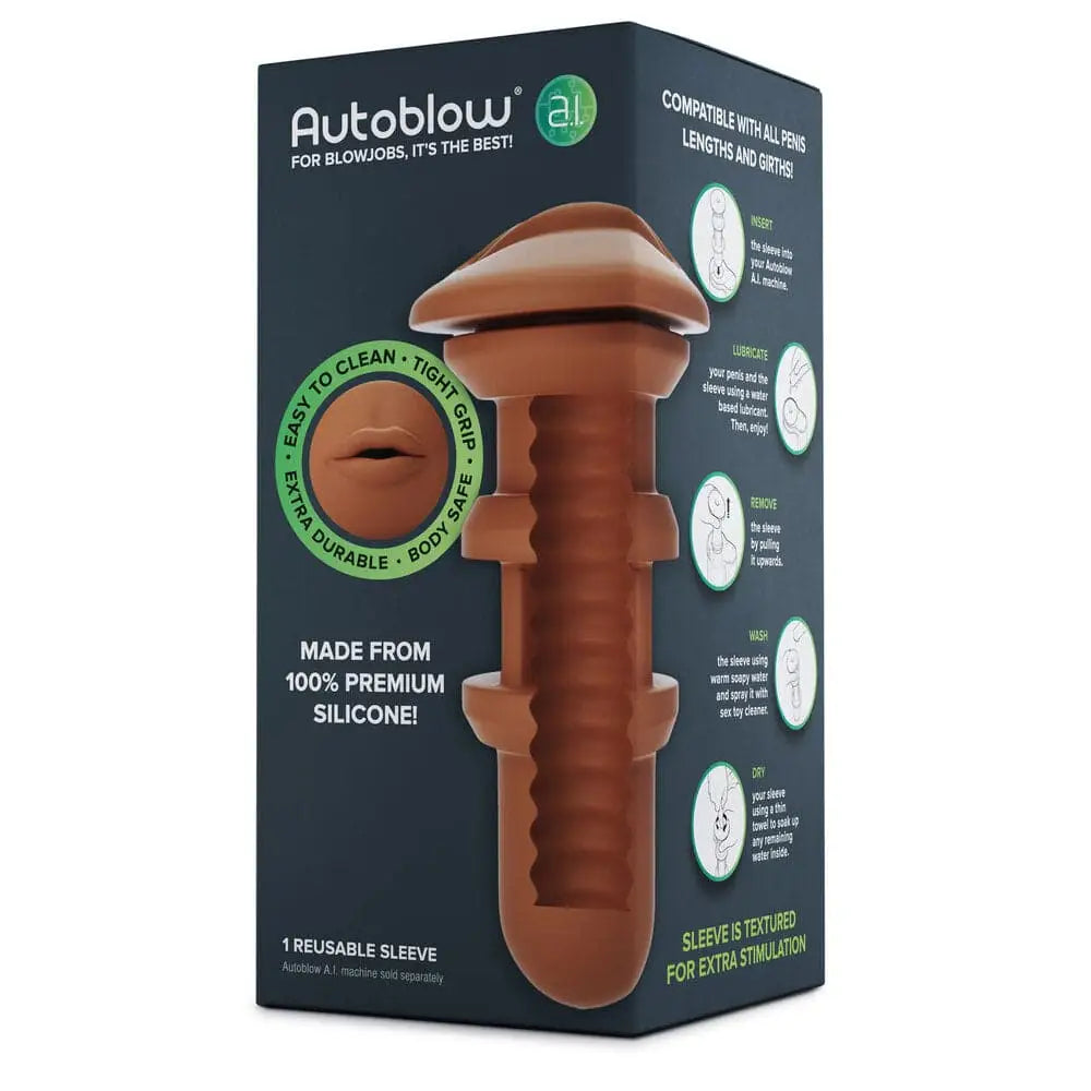 Autoblow A.i Reusable Mouth Sleeve - Save 30% - A.i - Fast Shipping - Sale United Kingdom Stoke-on-trent