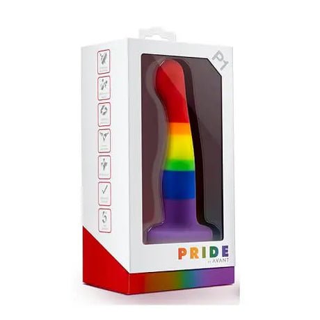Avant Pride Freedom Silicone Dildo - Strap on Dildos - Save 25% - Fast Shipping - United Kingdom Stoke-on-trent