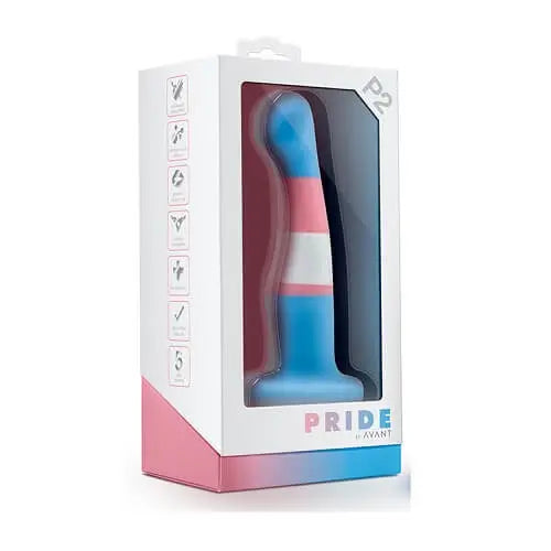 Avant Pride True Blue Silicone Dildo - Strap on Dildos - Save 25% - Fast Shipping - United Kingdom Stoke-on-trent