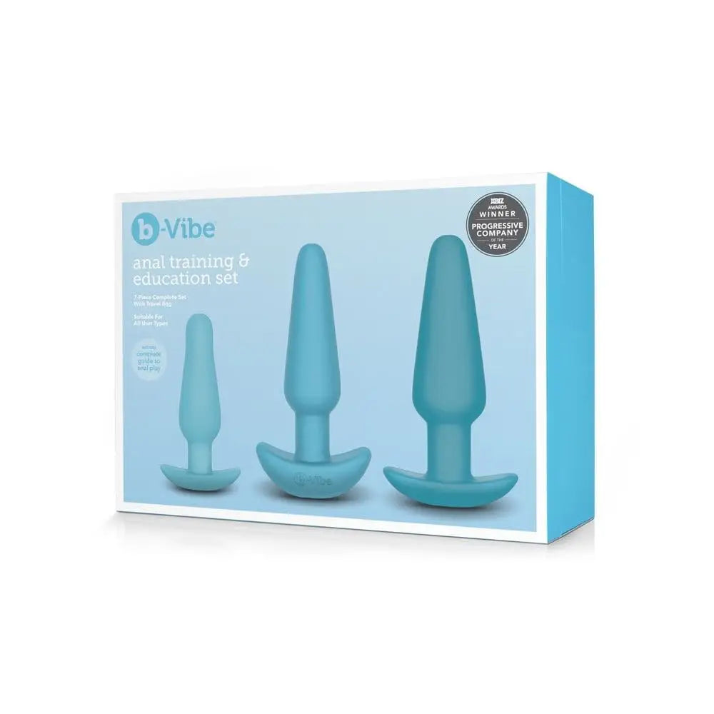 B-vibe Anal Education Set Blue - Sex Toys - Save 30% - B-vibe - Fast Shipping - Dildos United Kingdom Stoke-on-trent