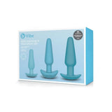 B-vibe Anal Education Set Blue - Sex Toys - Save 30% - B-vibe - Fast Shipping - Dildos United Kingdom Stoke-on-trent