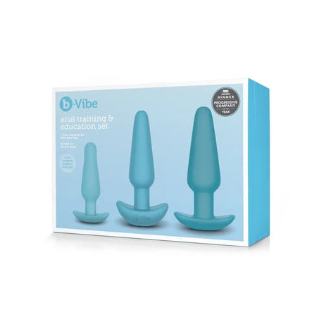 B-vibe Anal Education Set Blue - Sex Toys - Save 30% - B-vibe - Fast Shipping - Dildos United Kingdom Stoke-on-trent