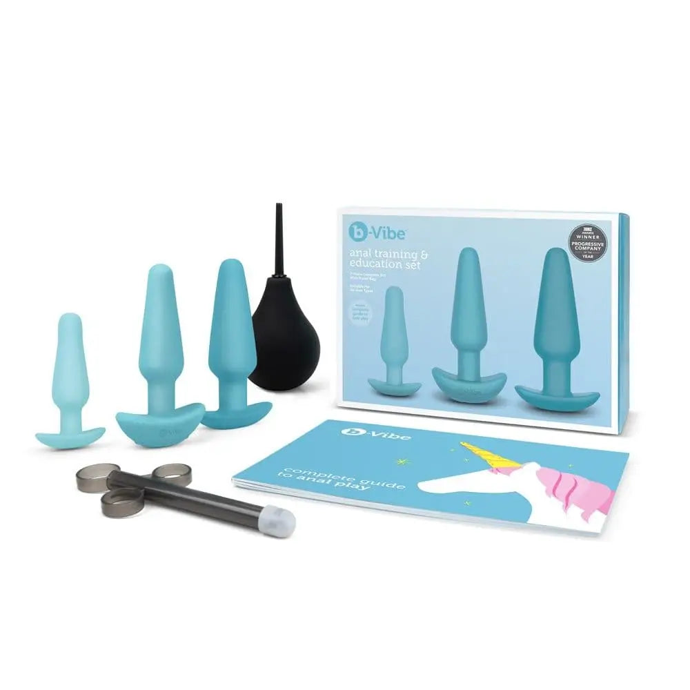 B-vibe Anal Education Set Blue - Sex Toys - Save 30% - B-vibe - Fast Shipping - Dildos United Kingdom Stoke-on-trent