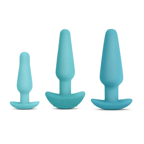 B-vibe Anal Education Set Blue - Sex Toys - Save 30% - B-vibe - Fast Shipping - Dildos United Kingdom Stoke-on-trent