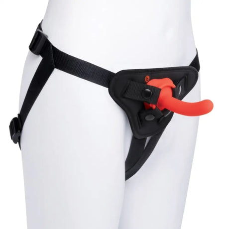 B-vibe Beginners Strap-on Harness Set Red Black - B-vibe Strap-on - Fast Shipping - Strap-ons United Kingdom Stoke-on-trent