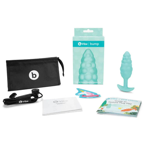 B Vibe Bump Textured Butt Plug - Save 30% - Fast Shipping - Dildo United Kingdom Stoke-on-trent