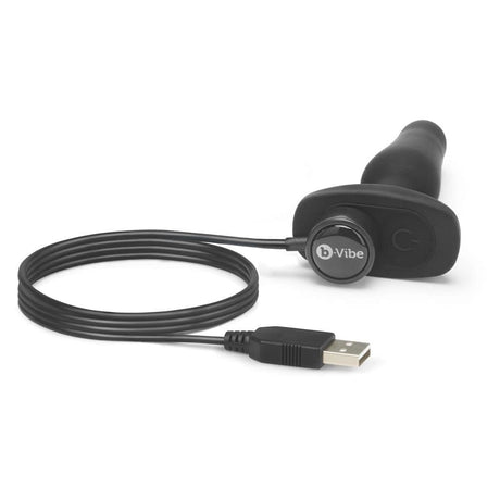 B-vibe Novice Plug Black - Sex Toys - Save 25% - Anal Dildos