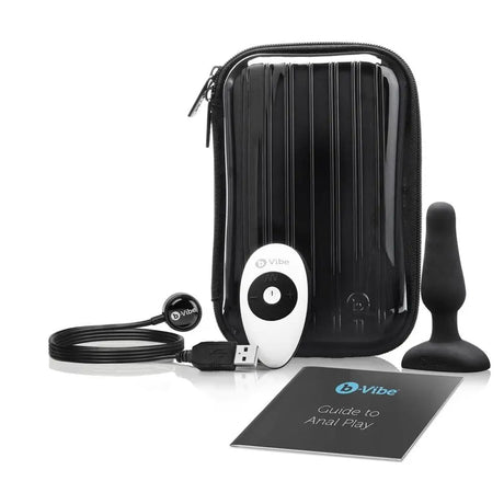 B-vibe Novice Plug Black - Sex Toys - Save 25% - B-vibe - Fast Shipping - Anal Dildos United Kingdom Stoke-on-trent