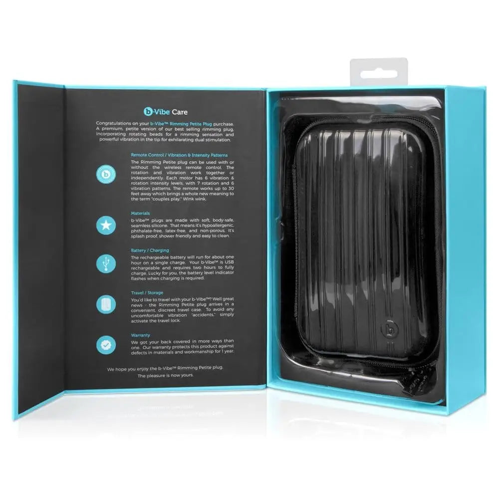 B-vibe Rimming Petite Teal - Sex Toys - Save 25% - B-vibe - Fast Shipping - Anal Vibrators United Kingdom Stoke-on-trent