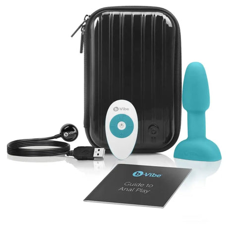 B-vibe Rimming Petite Teal - Sex Toys - Save 25% - B-vibe - Fast Shipping - Anal Vibrators United Kingdom Stoke-on-trent