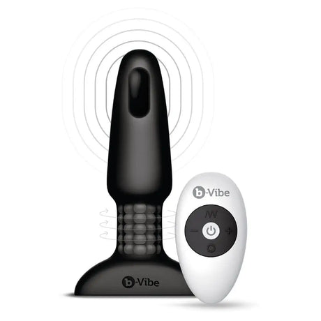 B-vibe Rimming Plug Black - Sex Toys - Save 30% - B-vibe - Fast Shipping - Anal Vibrators United Kingdom Stoke-on-trent