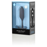 B-vibe Snug Plug 2 Black - Sex Toys - Save 25% - B-vibe - Fast Shipping - Anal Dildos United Kingdom Stoke-on-trent