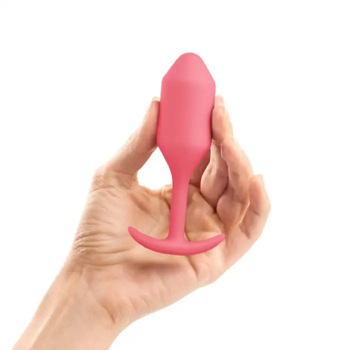 B-vibe Snug Plug 2 Butt Coral - Sex Toys - Save 25% - B-vibe - Fast Shipping - Sale United Kingdom Stoke-on-trent