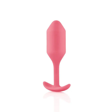 B-vibe Snug Plug 2 Butt Coral - Sex Toys - Save 25% - B-vibe - Fast Shipping - Sale United Kingdom Stoke-on-trent