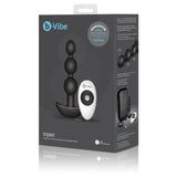 B-vibe Triplet Anal Beads Black - Save 20% - Vibrators