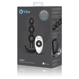 B-vibe Triplet Anal Beads Black - Save 30% - B-vibe - Fast Shipping - Vibrators United Kingdom Stoke-on-trent