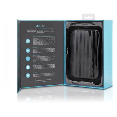 B-vibe Triplet Anal Beads Black - Save 30% - B-vibe - Fast Shipping - Vibrators United Kingdom Stoke-on-trent